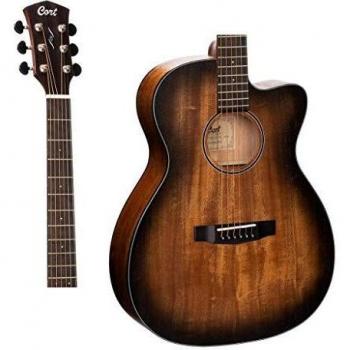 Cort Core OC Mahogany Electro-Acoustic Guitar with Case