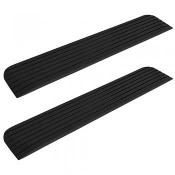 vidaXL Threshold Ramps 2 pcs 110x21x2.5 cm Rubber