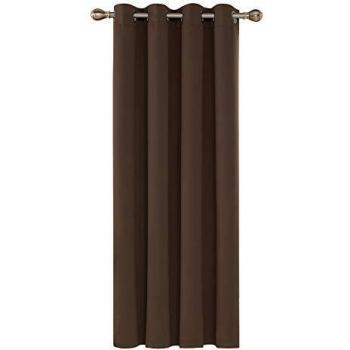Deconovo Cortinas Salón y Dormitorio Moderno, Opacas Telas Térmicas Aislantes Frío y Calor, con Ojales, 140x180 cm