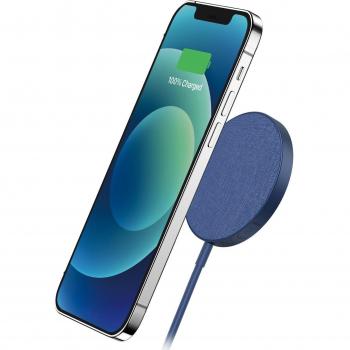 Cargador Inalámbrico Magnético Anker PowerWave Select+ 7.5W Azul