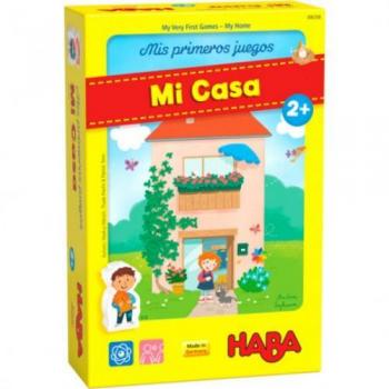 HABA Mis Primeros Juegos: Mi Casa - Juego de Mesa Educativo para Niños, 15x23x6 cm