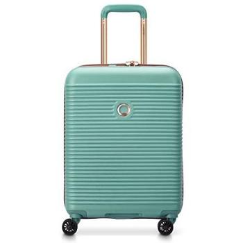 Maleta Delsey Freestyle CABINA SUITCASE CARRY-ON - S SLIM 55 CM, 37L, color verde, trolley cabina slim, 4 ruedas dobles