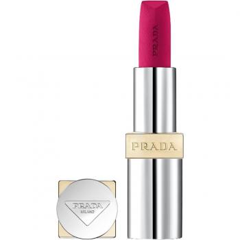 Prada - Color de labios duradero y ligero Monochrome Hypermatte Rouge recargable 3.8g (Varios tonos) - Fuxia