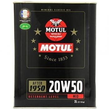 MOTUL 102740 Classic Oil 20W50 2 Liter