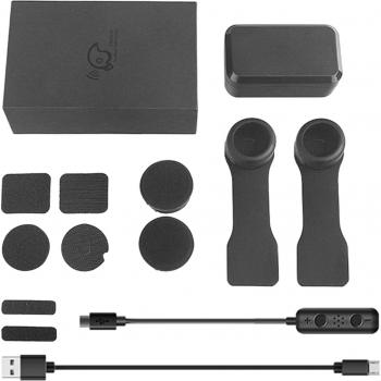 Auriculares Estéreo TWS Bluetooth con Estuche de Carga, Graves Profundos, Llamadas Musicales y Asistente de Voz para Motocicleta