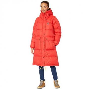 Fjällräven Women's Expedition Long Down Jacket - True Red - Small