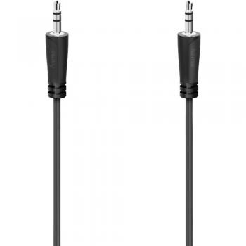 Cable de audio Hama 3.5mm Jack - 3.5mm Jack Stereo 5.0 M