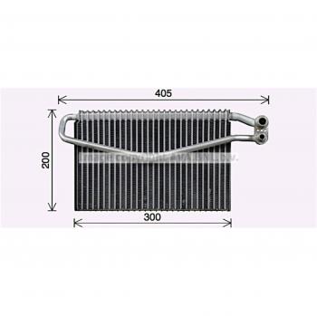 Evaporador de aire acondicionado AVA COOLING MEV310, PRASCO MEV310 - compatible con sistemas de climatización automotriz, diseño específico para vehículos, alta eficiencia en intercambio térmico, fácil instalación, fabricado con materiales