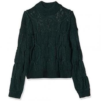 NAME IT Nkfrita LS Knit suéter, Verde