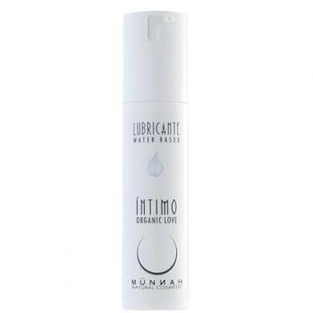 Lubricante Base Acuosa Münnah 50 ml - Lubricante de 50 ml, base acuosa, fórmula natural, suave y no irritante, compatible con preservativos y juguetes sexuales
