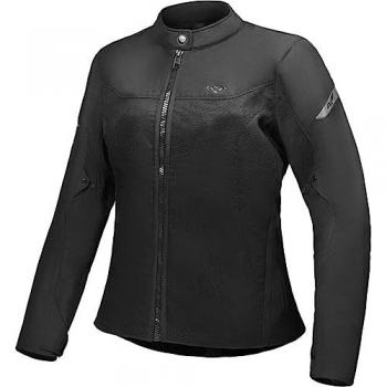 Ixon Chaqueta textil de moto para mujer Fresh Negra 5XL