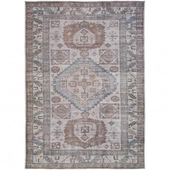 Atticgo Alfombra Mandala 5191 Terra