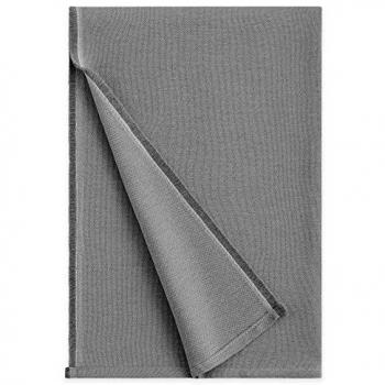 Plaid Multiusos Liso 180x260 cm Gris Oscuro - Funda para Sofá y Cama