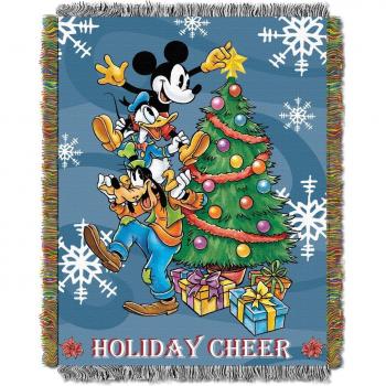 Northwest - Tapiz acrílico, Disney, Mickey Mouse Spread Cheer, 122 cm por 152,4 cm