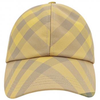 Burberry Multicolor Checked Baseball Cap for Men - Size L
