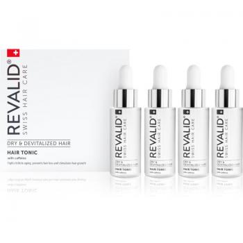 Revalid Energizing Hair Tonic with Caffeine for Hair Growth 4x30ml
