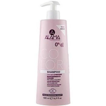 Champú Mantenimiento Color Alama 500ml - Realza, Intensifica y Protege Cabellos Teñidos con Colágeno, Elastina y Keratina, 90% Ingredientes Naturales