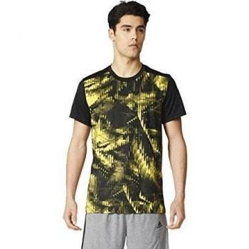 adidas Q4 Cool365 tee Camiseta, Hombre, Verde