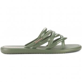 Sandalias Ipanema Meu Sol Slide Fem Green/Pink