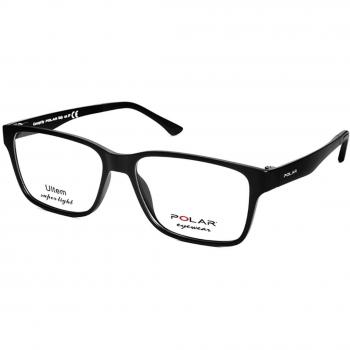 Polar 403 Con Clip-On 76 Armazones y Lentes Recetados para Hombre Negros