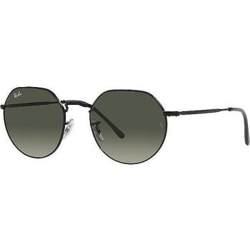 Ray-Ban Jack RB 3565 (002/71) Men's Sunglasses Black Size 53