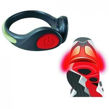 Con forma de zapato de Clip con luz indicadora de funcionamiento de LED roja con batería