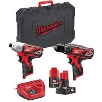 Milwaukee 4933443497 Kit 12 V BDD + M12 Bid 4,0Ah, 1 Batería Ah