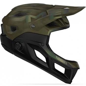 Casco de Descenso Met Parachute MCR MIPS Convertible Verde Iridiscente S