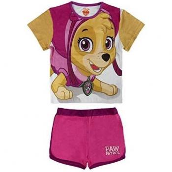 Conjunto Paw Patrol niña m/corta 2 piezas