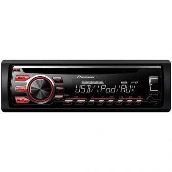 Pioneer DEH-2700UI - Radio CD con RDS para Coches de 4x50 W para iPod, iPhone, Android 4.0, Negro