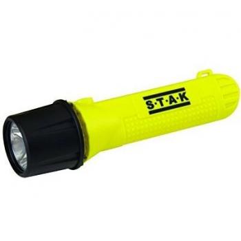 Linterna LED ATEX Zona 0 60 Lúmenes IP67 1W Amarillo