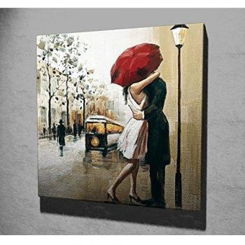 Walimex lity kc042 Decorativa Lienzo Pintura, Madera, Multicolor, 45 x 45 cm