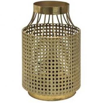 Lámpara de mesa Vizela Oro Envejecido 1xE27 31x20cm