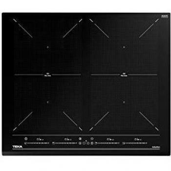 Teka | Placa de inducción Flex de 60cm con funciones directas | 5 x 60 x 51 | Negro