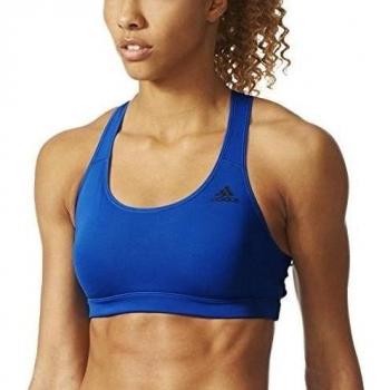 adidas RB Bra 3S - Sujetador para mujer, color azul / negro , talla 2XSC