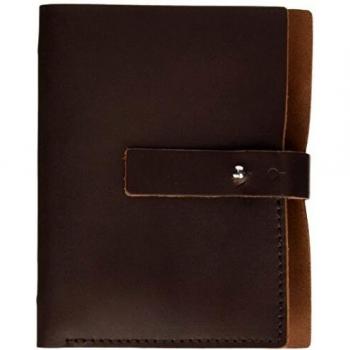 Makro Paper S5 - Agenda de piel pequeña, marrón oscuro