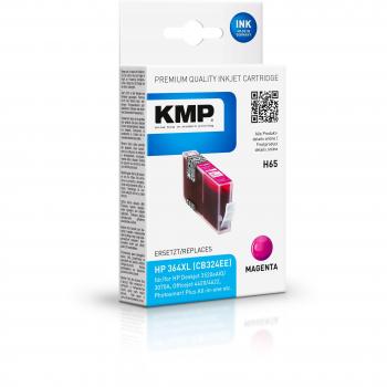 Cartucho de Tinta KMP H65 Magenta Compatible con HP 364XL (CB324EE)