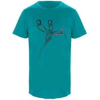 Trangoworld Sangons Kid Camiseta, Unisex niños, Azul Isla, 10