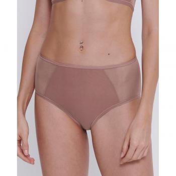 Braga Alta Sloggi Soft Adapt - Cintura Alta, Color Marrón, Talla 00XL