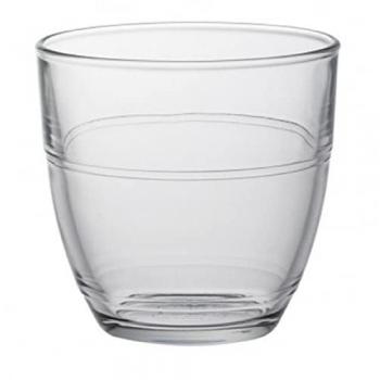Set de 6 vasos de cristal para chupitos, resistentes al choque térmico, ligeros, aptos para lavavajillas y microondas (9 cl, 6 x 5,8 cm)