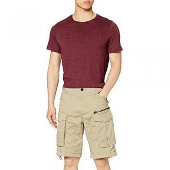 G-Star Rovic Relaxed Zip Shorts for Men - Beige (Dune)