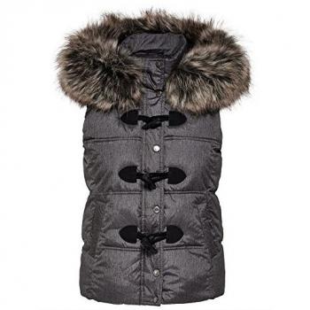 Only Tammy Nylon Waistcoat, black/ melange, small