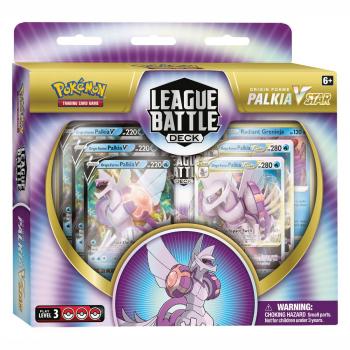 Pokémon TCG: Origin Forme Palkia VSTAR League Battle Deck - Baraja de batalla con cartas coleccionables, incluye la carta Palkia VSTAR, diseñada para jugadores competitivos, en inglés