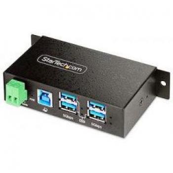 StarTech.com 4-Port USB 3.2 Gen 1 Type-B Managed Industrial Hub