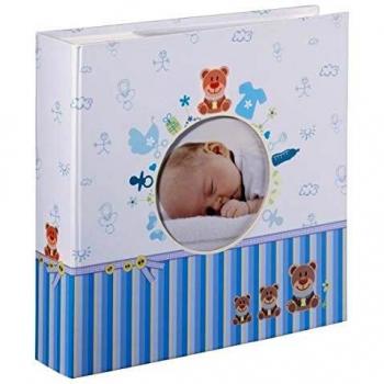 Álbum de Fotos Hama Tim Azul y Blanco con Capacidad para 200 Fotos de 10 x 15 cm