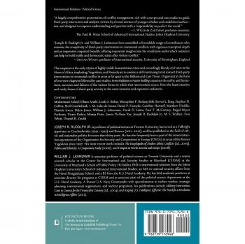 Conflict Management and Nation-Building: Third Party Mediation Strategies