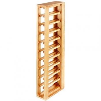 Expovinalia Botellero de Madera, Roble, 12 x 32 x 105 cm