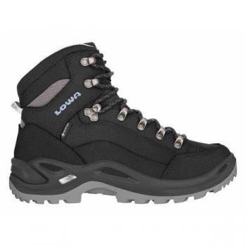 Lowa Renegade GTX Mid Women's Hiking Boots - Black Ice Blue