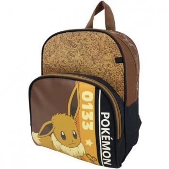 Mochila Infantil Pokémon Eevee 30 cm - Diseño 22x30x11 cm