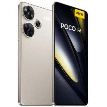 Smartphone Xiaomi Poco F6 5G Dual Sim 8GB RAM 256GB Dorado Claro, Cámara de 50MP, Batería de 5000mAh; Smartphone HONOR 200 con opción de 8GB/